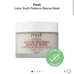 BNIB FRESH YOUTH PRESERVING LOTUS TREATMENT MASK